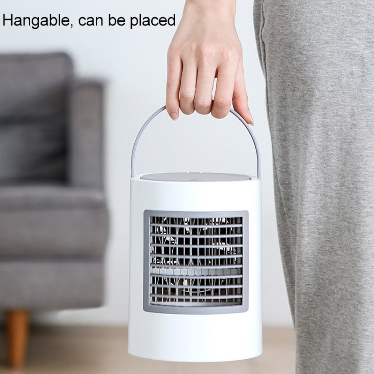 WT-F11 380ml Portable Elliptical Water-cooled Fan (Blue) by buy2fix