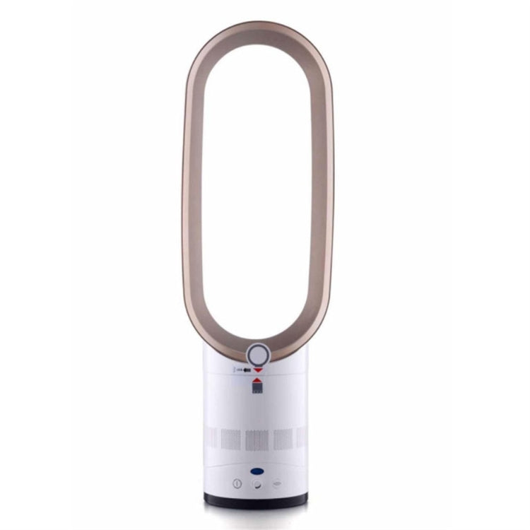 16 inch Household Mute Shaking Head Remote Control Desk Electric Leafless Fan (Gold) by buy2fix