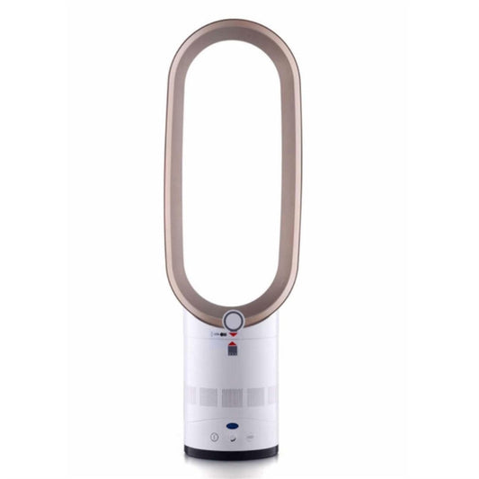 16 inch Household Mute Shaking Head Remote Control Desk Electric Leafless Fan (Gold) by buy2fix