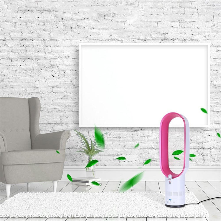 16 inch Household Mute Shaking Head Remote Control Desk Electric Leafless Fan (Silver) by buy2fix