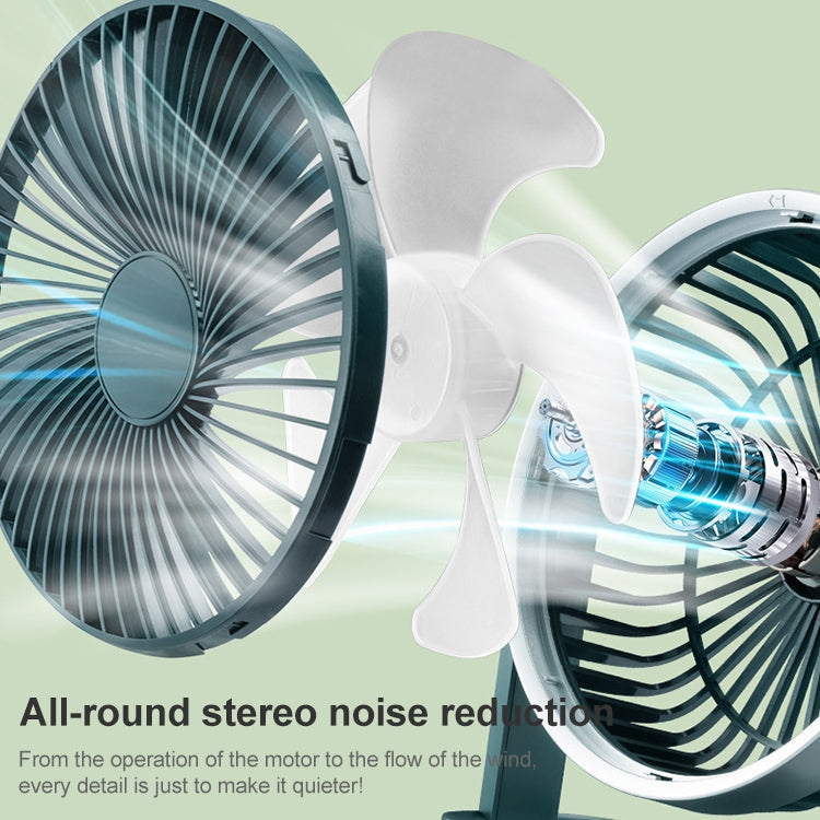 F701 Desktop Electric Fan with LED Display (Green) by buy2fix