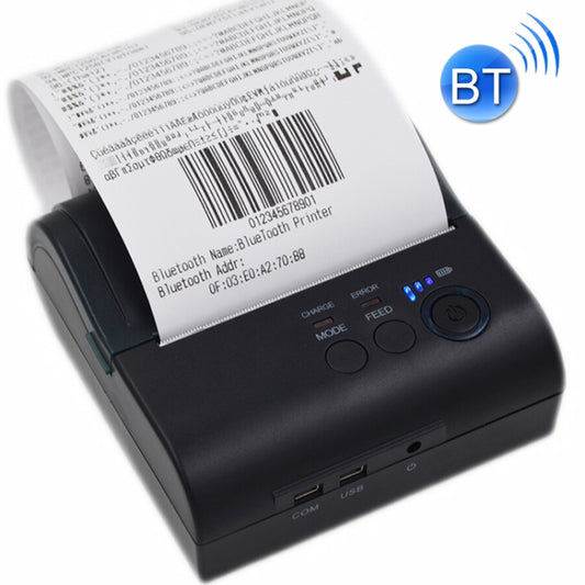 POS-8001LD Portable Bluetooth Thermal Receipt Printer by buy2fix