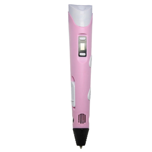 Hand-held 3D Printing Pen, AU Plug (Pink) by buy2fix