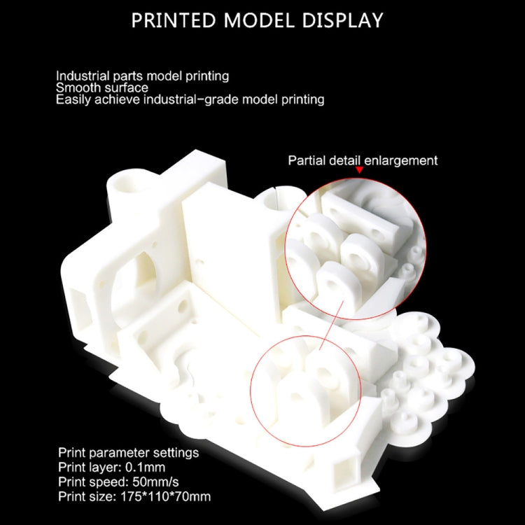 JGAURORA A1 Desktop High Precision Metal Plate Frame Three-Dimensional Physical 3D Printer - 3D Printer by JGAURORA | Online Shopping UK | buy2fix