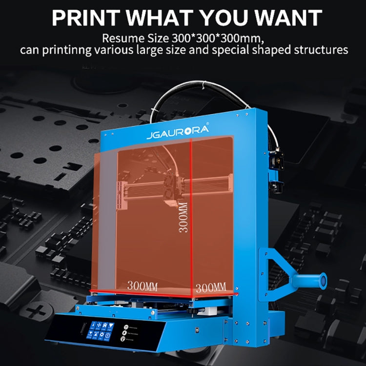 JGAURORA A1 Desktop High Precision Metal Plate Frame Three-Dimensional Physical 3D Printer - 3D Printer by JGAURORA | Online Shopping UK | buy2fix