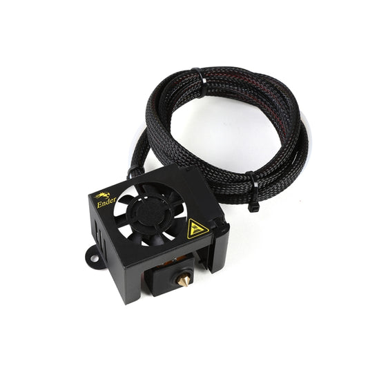 Creality 24V 40W Extruder Full Nozzle Hot End Kit with Nozzle Extruder+Cooling Fan+Shell for Ender-3 3D Printer - Parts by buy2fix | Online Shopping UK | buy2fix