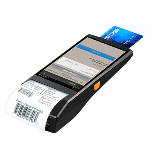 PDA-5501 Multi-function 5.5 inch IPS Screen IP65 Protection All-in-one Intelligent Terminal, Built-in Thermal Line Printer & MIC & Speaker, Support WiFi & Bluetooth & GPS(Black) by buy2fix