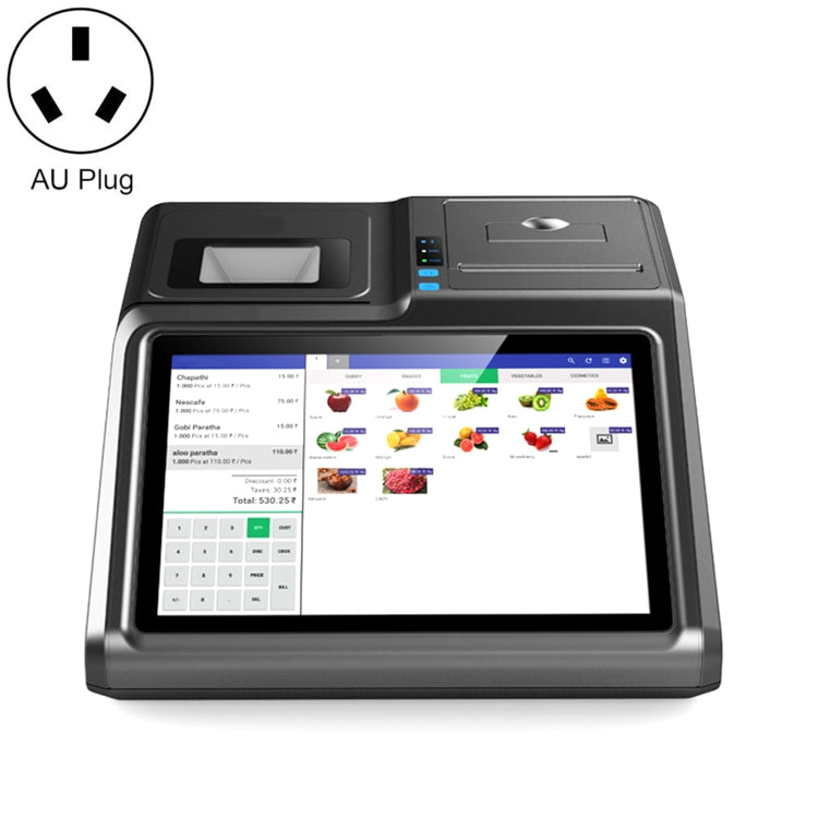 SGT-101W 10.1 inch Capacitive Touch Screen Cash Register, Intel J1900 Quad Core 2.0GHz, 4GB+64GB, AU Plug by buy2fix