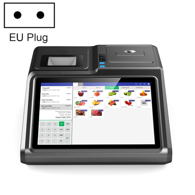 SGT-101W 10.1 inch Capacitive Touch Screen Cash Register, Intel J1900 Quad Core 2.0GHz, 4GB+64GB, EU Plug by buy2fix