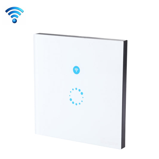 Sonoff  Touch 86mm 1 Gang Tempered Glass Panel Wall Switch Smart Home Light Touch Switch, Compatible with Alexa and Google Home, AC 90V-250V 400W 2A - Smart Socket by buy2fix | Online Shopping UK | buy2fix
