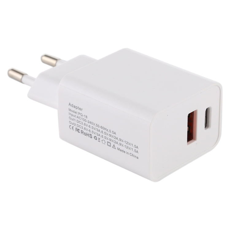 18W Power Adapter Plug Adapter EU Plug - Plug Adaptor by buy2fix | Online Shopping UK | buy2fix