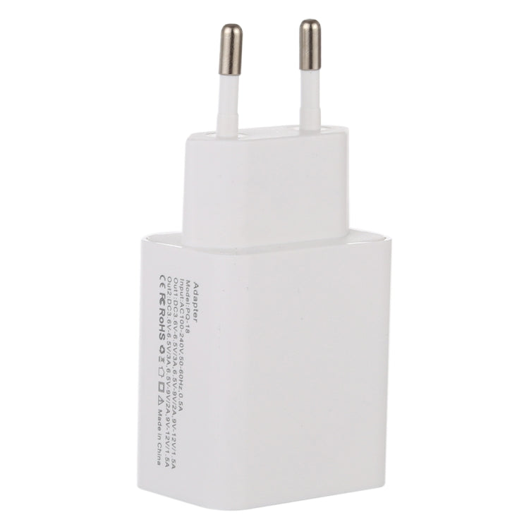 18W Power Adapter Plug Adapter EU Plug - Plug Adaptor by buy2fix | Online Shopping UK | buy2fix