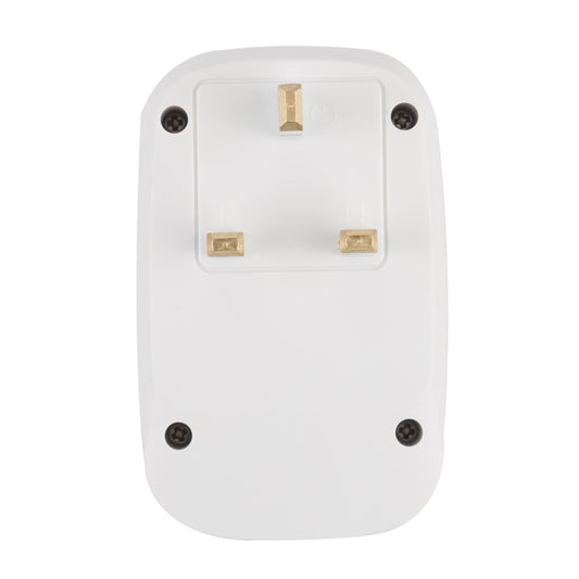 NK-823 2000W Dual USB Travel Charger Power Adapter Socket, UK Plug - USB Charger by buy2fix | Online Shopping UK | buy2fix