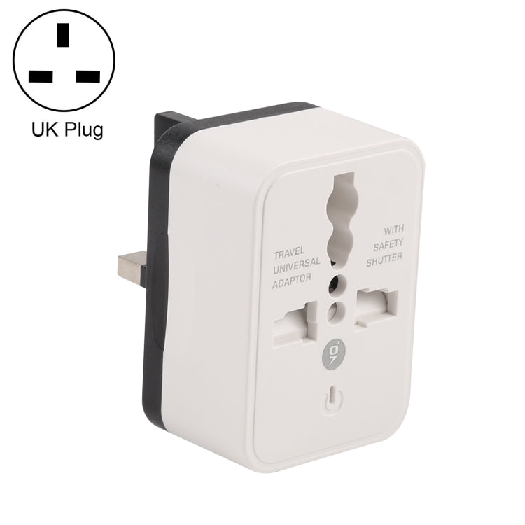 WN-2018 Dual USB Travel Charger Power Adapter Socket, UK Plug - USB Charger by buy2fix | Online Shopping UK | buy2fix