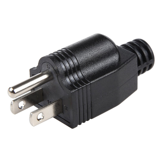 US Plug Male AC Wall Universal Travel Power Socket Plug Adapter (Black) - Plug Adaptor by buy2fix | Online Shopping UK | buy2fix