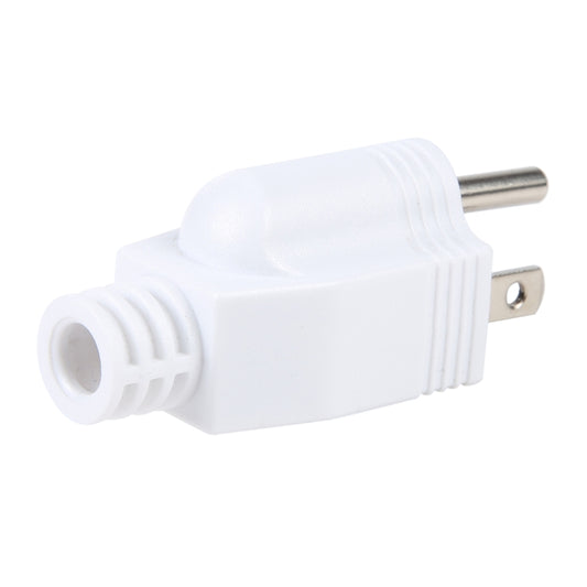 US Plug Male AC Wall Universal Travel Power Socket Plug Adapter (White) - Plug Adaptor by buy2fix | Online Shopping UK | buy2fix