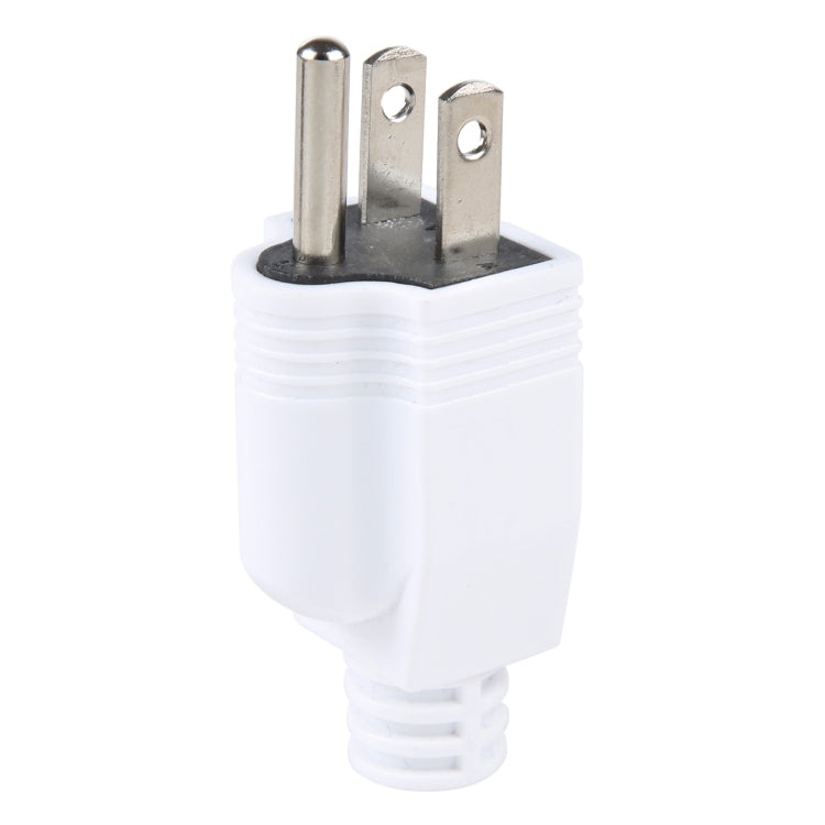 US Plug Male AC Wall Universal Travel Power Socket Plug Adapter (White) - Plug Adaptor by buy2fix | Online Shopping UK | buy2fix
