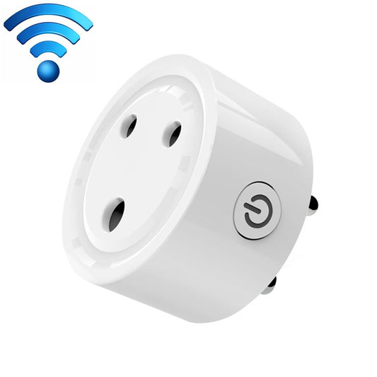 10A Mini Smart WiFi Socket Small South Africa / India Plug Remote Control Timer Switch Electrical Power Adapter with Alexa - Smart Socket by buy2fix | Online Shopping UK | buy2fix