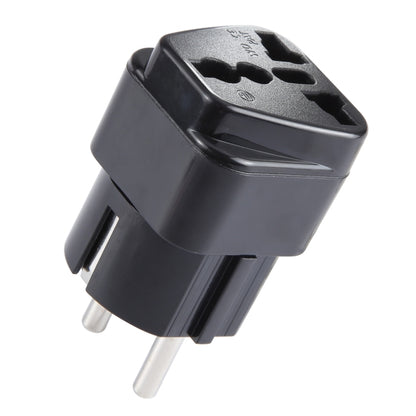 Portable Universal UK Plug to EU Plug Power Socket Travel Adapter - Plug Adaptor by buy2fix | Online Shopping UK | buy2fix