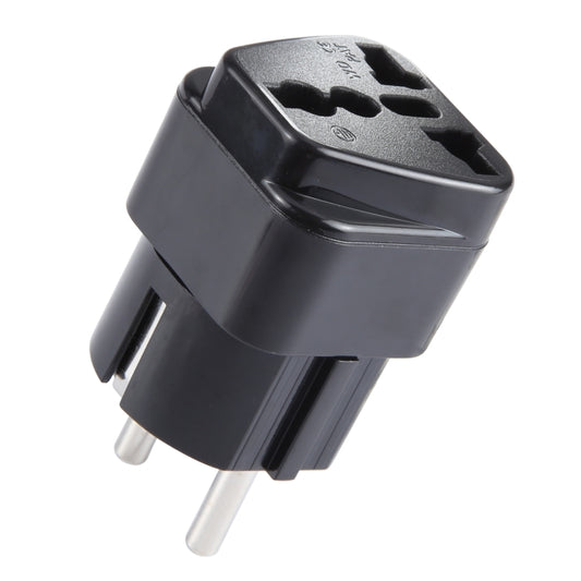 Portable Universal UK Plug to EU Plug Power Socket Travel Adapter - Plug Adaptor by buy2fix | Online Shopping UK | buy2fix