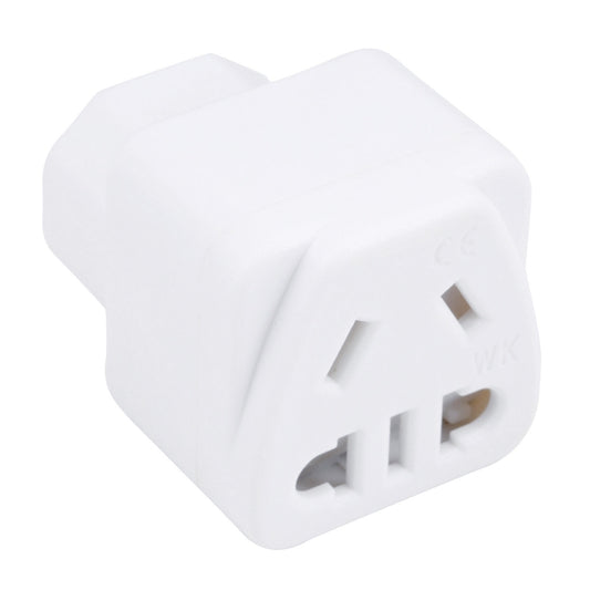 Portable Universal Five-hole WK to C13-C14 Plug Socket Power Adapter(White) - Plug Adaptor by buy2fix | Online Shopping UK | buy2fix