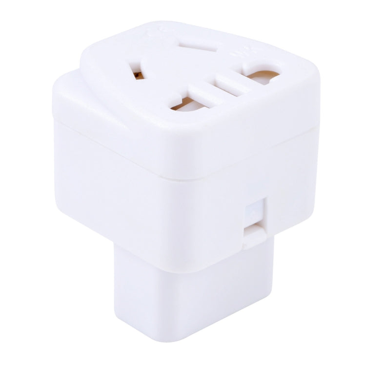 Portable Universal Five-hole WK to C13-C14 Plug Socket Power Adapter(White) - Plug Adaptor by buy2fix | Online Shopping UK | buy2fix