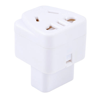 Portable Universal Five-hole WK to C13-C14 Plug Socket Power Adapter(White) - Plug Adaptor by buy2fix | Online Shopping UK | buy2fix