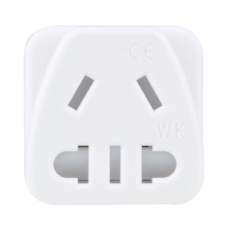 Portable Universal Five-hole WK to C13-C14 Plug Socket Power Adapter(White) - Plug Adaptor by buy2fix | Online Shopping UK | buy2fix