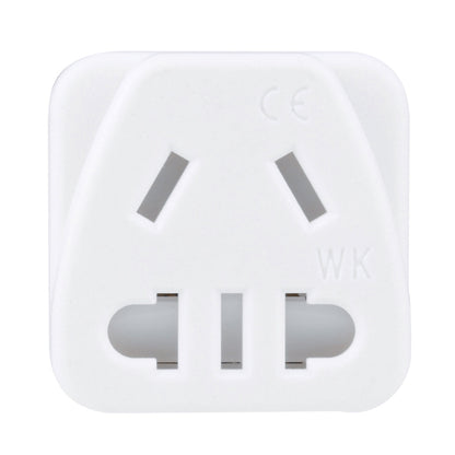 Portable Universal Five-hole WK to C13-C14 Plug Socket Power Adapter(White) - Plug Adaptor by buy2fix | Online Shopping UK | buy2fix