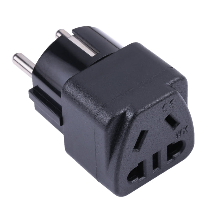 Portable Universal Five-hole WK to EU Plug Socket Power Adapter - Plug Adaptor by buy2fix | Online Shopping UK | buy2fix