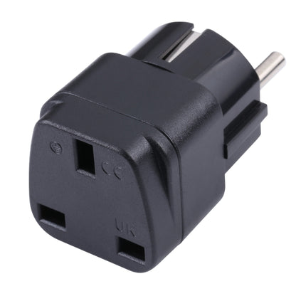 Portable UK to EU Plug Socket Power Adapter - Plug Adaptor by buy2fix | Online Shopping UK | buy2fix