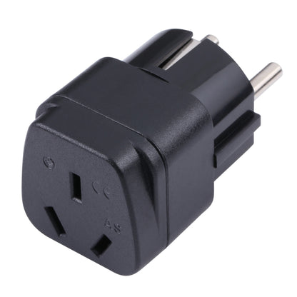 Portable Three-hole AU to EU Plug Socket Power Adapter - Plug Adaptor by buy2fix | Online Shopping UK | buy2fix