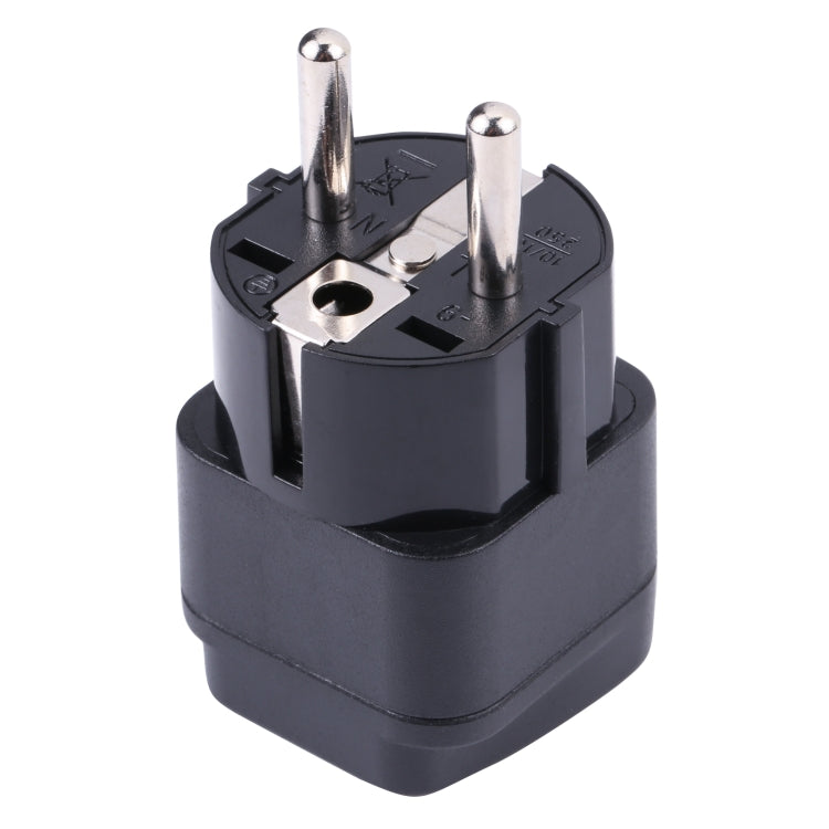 Portable Three-hole AU to EU Plug Socket Power Adapter - Plug Adaptor by buy2fix | Online Shopping UK | buy2fix
