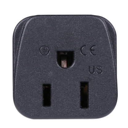 Portable Three-hole US to EU Plug Socket Power Adapter - Plug Adaptor by buy2fix | Online Shopping UK | buy2fix