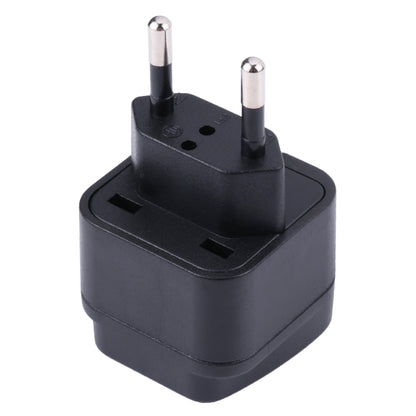 Portable UK to EU Plug Socket Power Adapter - Plug Adaptor by buy2fix | Online Shopping UK | buy2fix