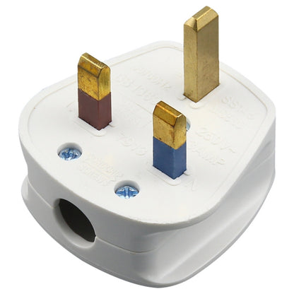 Three-pin 13A Power Wiring Plug With Fuse Tube, UK Plug - Plug Adaptor by buy2fix | Online Shopping UK | buy2fix