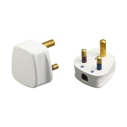 Three Pin Cylinder 15A Power Plug, UK Plug - Extension Socket by buy2fix | Online Shopping UK | buy2fix