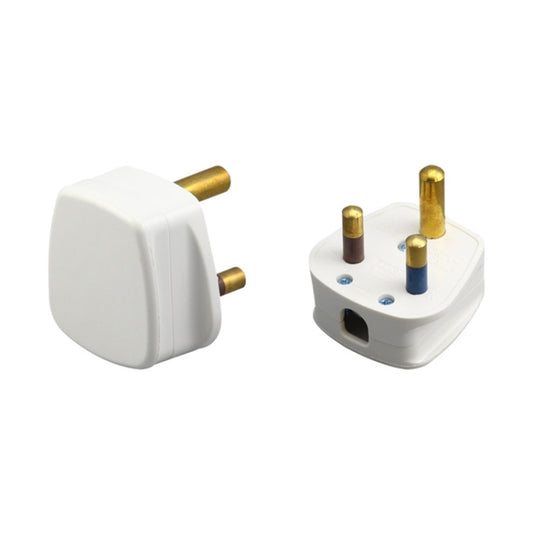 Three Pin Cylinder 15A Power Plug, UK Plug - Extension Socket by buy2fix | Online Shopping UK | buy2fix