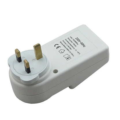 AC 230V Smart Home Plug-in LCD Display Clock Summer Time Function 12/24 Hours Changeable Timer Switch Socket, UK Plug - Energy Saving Timer Socket by buy2fix | Online Shopping UK | buy2fix