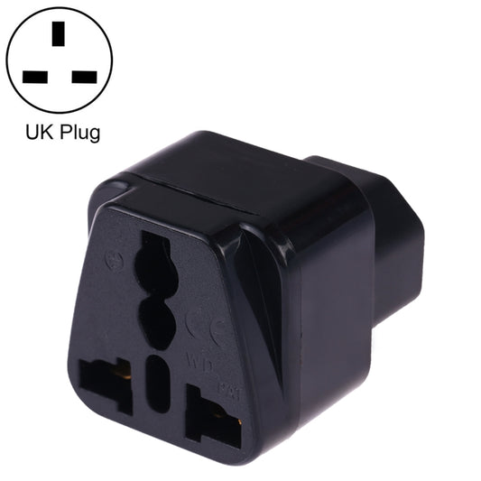 Portable Universal Socket to C14 Male Plug UPS PDU APC Computer Server Power Adapter Travel Charger (Black) - Plug Adaptor by buy2fix | Online Shopping UK | buy2fix
