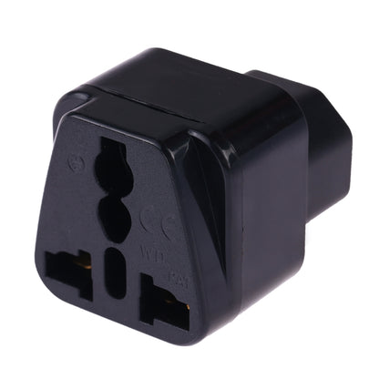 Portable Universal Socket to C14 Male Plug UPS PDU APC Computer Server Power Adapter Travel Charger (Black) - Plug Adaptor by buy2fix | Online Shopping UK | buy2fix