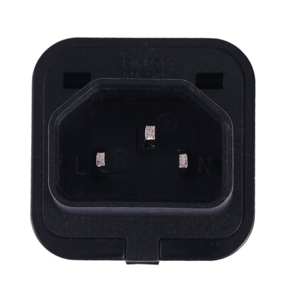Portable Universal Socket to C14 Male Plug UPS PDU APC Computer Server Power Adapter Travel Charger (Black) - Plug Adaptor by buy2fix | Online Shopping UK | buy2fix