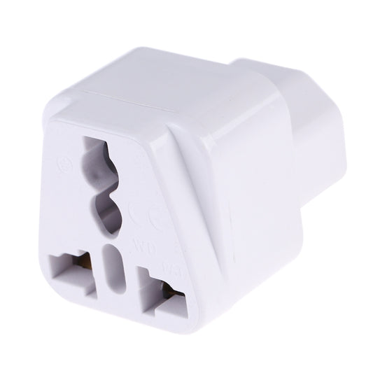 Portable Universal Socket to C14 Male Plug UPS PDU APC Computer Server Power Adapter Travel Charger (White) - Plug Adaptor by buy2fix | Online Shopping UK | buy2fix