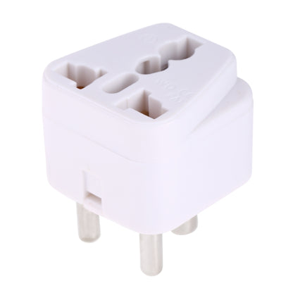 Portable Universal Socket to (Small) South Africa Plug Power Adapter Travel Charger (White) - Plug Adaptor by buy2fix | Online Shopping UK | buy2fix
