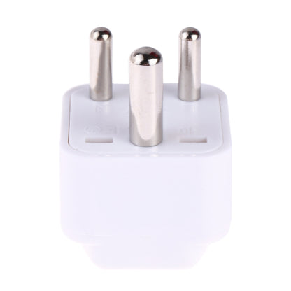 Portable Universal Socket to (Small) South Africa Plug Power Adapter Travel Charger (White) - Plug Adaptor by buy2fix | Online Shopping UK | buy2fix