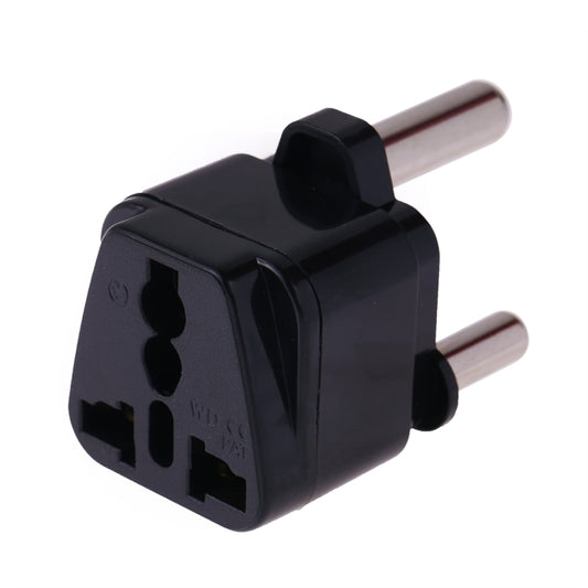 Portable Universal Socket to (Large) South Africa Plug Power Adapter Travel Charger (Black) - Plug Adaptor by buy2fix | Online Shopping UK | buy2fix