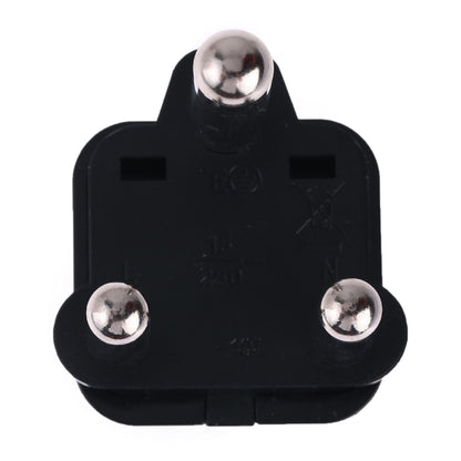 Portable Universal Socket to (Large) South Africa Plug Power Adapter Travel Charger (Black) - Plug Adaptor by buy2fix | Online Shopping UK | buy2fix