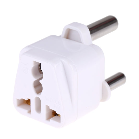 Portable Universal Socket to (Large) South Africa Plug Power Adapter Travel Charger (White) - Plug Adaptor by buy2fix | Online Shopping UK | buy2fix