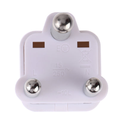 Portable Universal Socket to (Large) South Africa Plug Power Adapter Travel Charger (White) - Plug Adaptor by buy2fix | Online Shopping UK | buy2fix