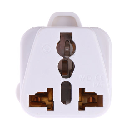 Portable Universal Socket to (Large) South Africa Plug Power Adapter Travel Charger (White) - Plug Adaptor by buy2fix | Online Shopping UK | buy2fix
